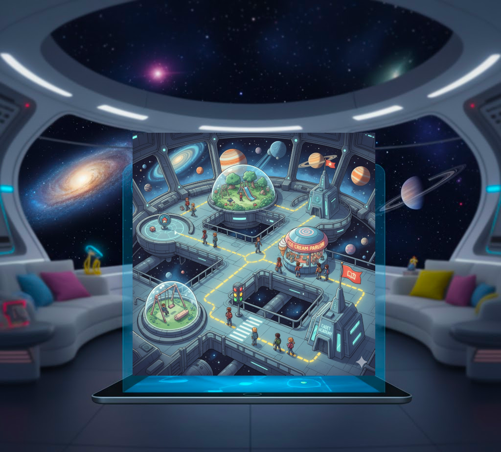 Percorso per andare a scuola